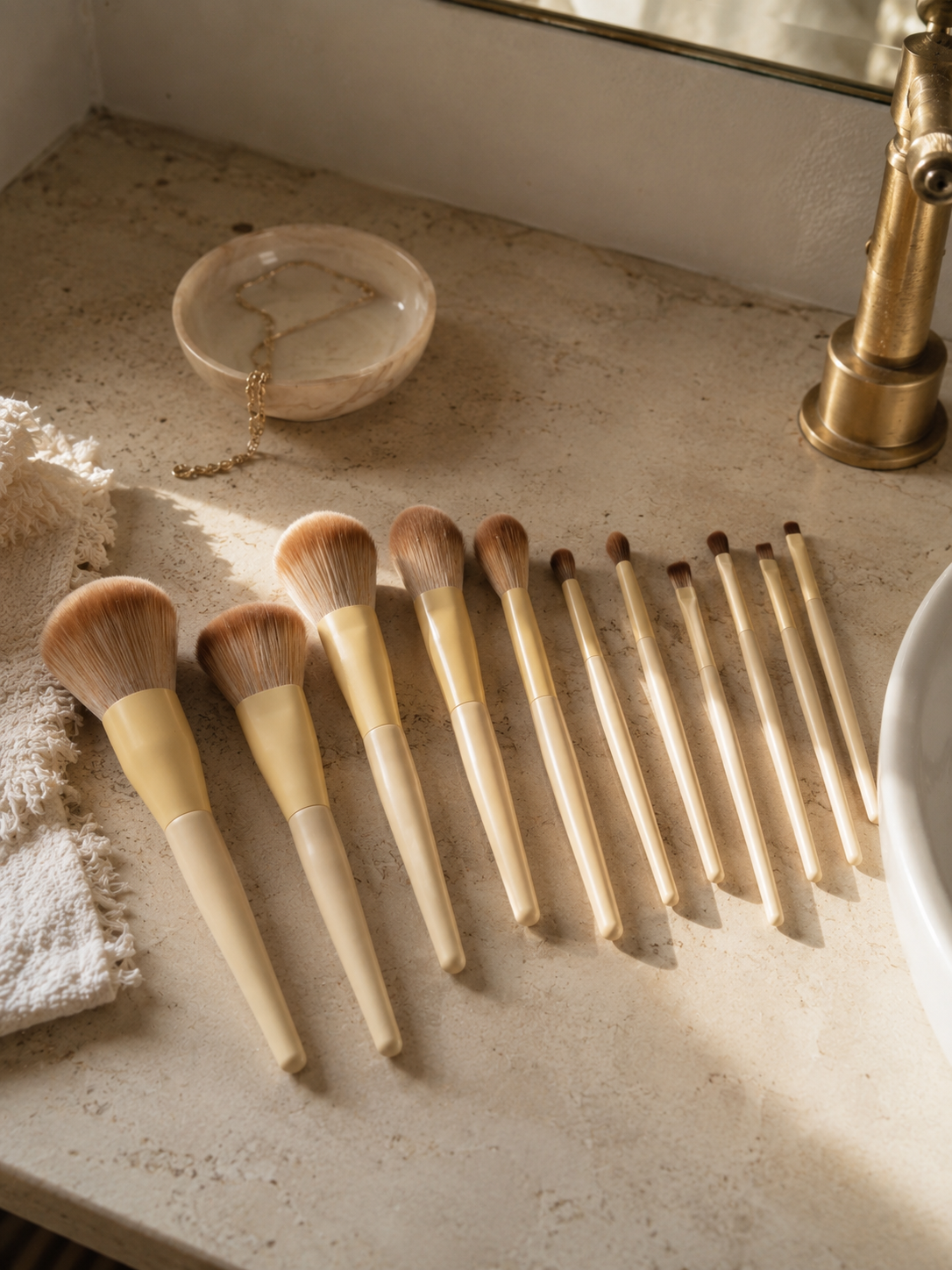 Luce Luxe Makeup Brush Set